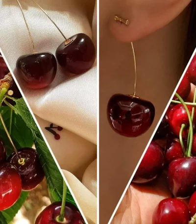 قیمت گوشواره گیلاسی